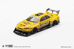 MINI GT MINI GT Nissan LB-ER34 Super Silhouette SKYLINE Sport Yellow    