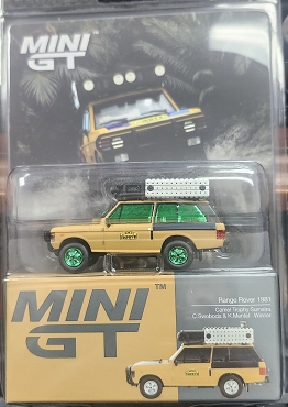 MINI GT 1981Range Rover  Camel Trophy Winner      (CHASE CAR)