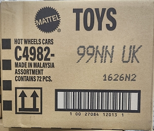 HOT WHEELS ASSORTMENT MAINLINE 2026 RELEASE (N)     